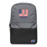 Embroidered Champion Backpack - Uncommon Warrior (Flag)